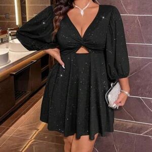 Elegant Black Evening Dress